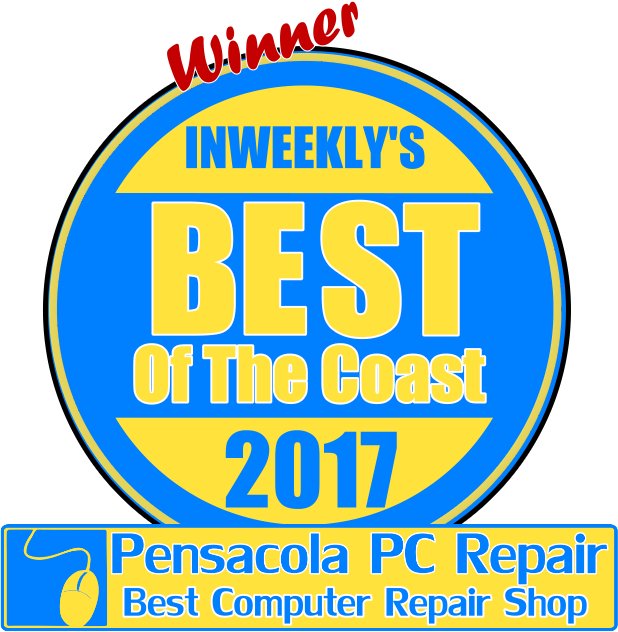 Best of the Coast 2017. Pensacola PC Repair. Computer Repair. Phone repair.